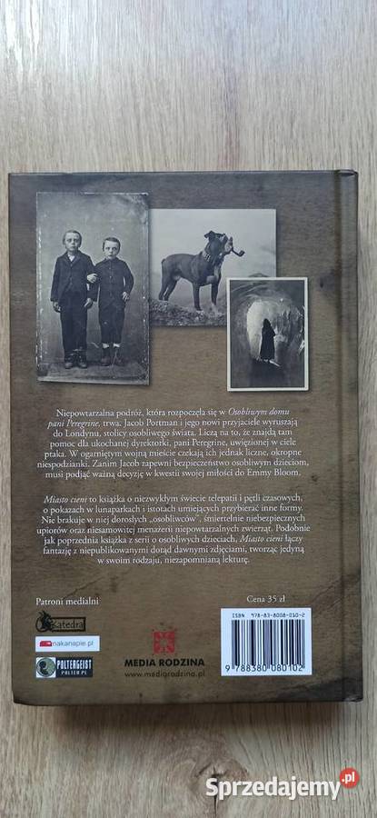 Osobliwy dom i Miasto cieni Ransom Riggs dwie twarda