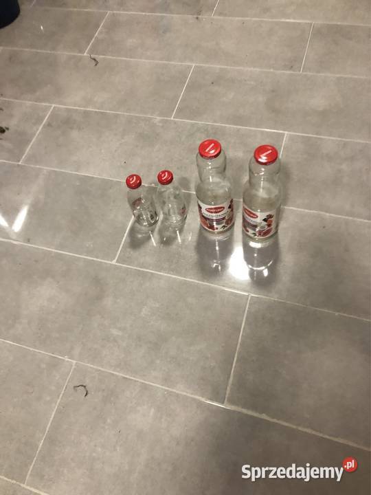 Butelki sokach 1 litr i 0 33ml Łubiana