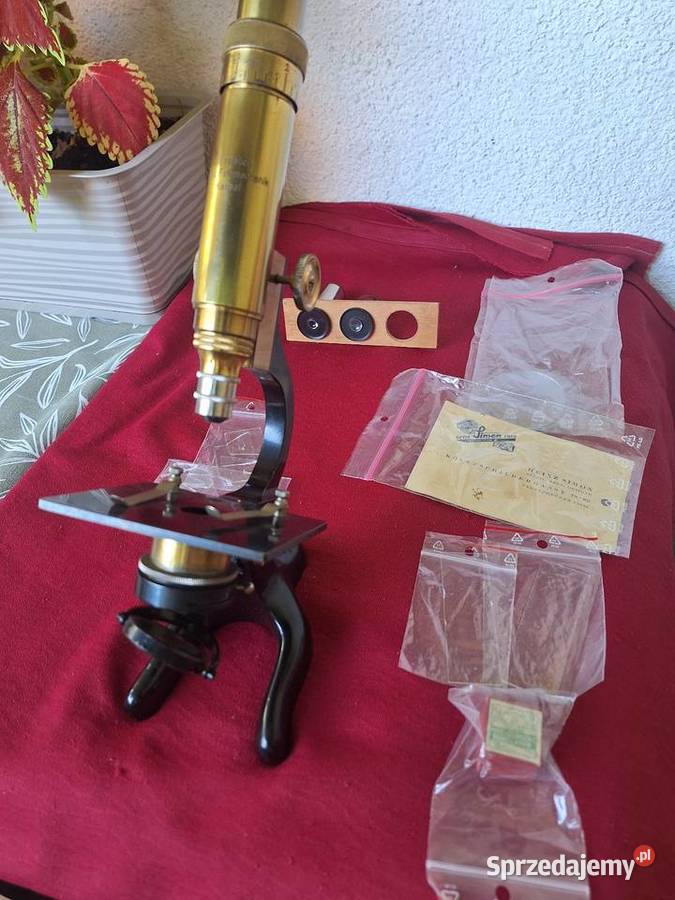 Mikroskop EFroelich Optik u Feinmechanik Kassel Piła