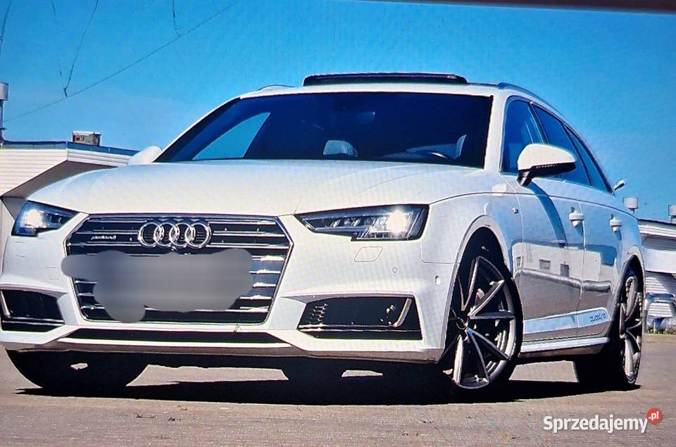 Audi A4b9 Quattro 30 tdi 2016r BOGATE wyjatkowe diesel Łomża