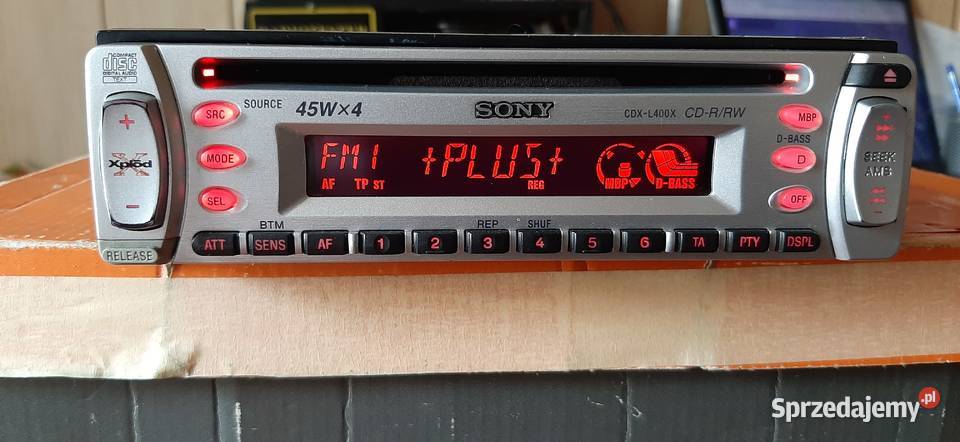 Sprzedam radio marki SONY CDXL400X Xplod Sony łódzkie Łódź sprzedam