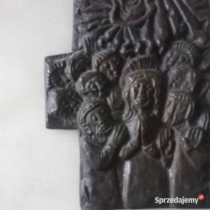 Płaskorzeźba krzyż ścienny scena biblijna kujawsko-pomorskie