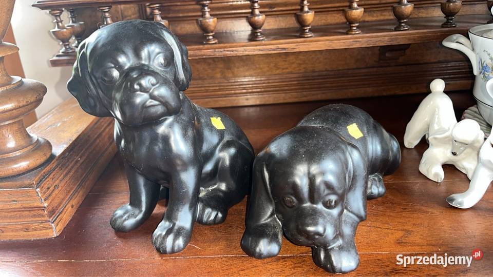 Figurka szczeniaka doga Z lat 60 XX wieku Gdańsk