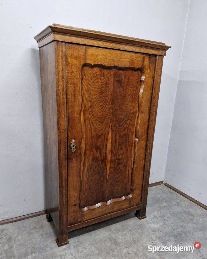 Wyjątkowa Orzechowa Szafa Biedermeier 8 Marki