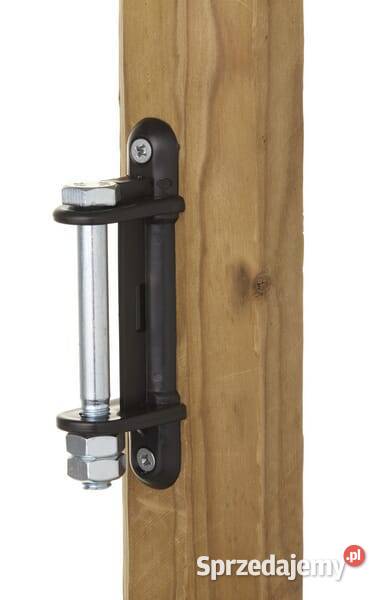 Izolator przykręcany do taśmy czarny AKO 44347 Kamionna