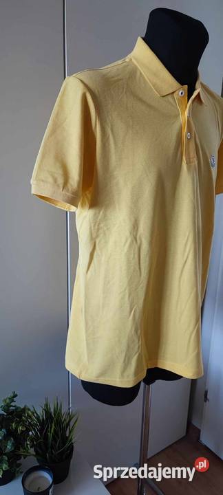 Żółta koszulka polo Moncler w rozmiarze XL Warszawa
