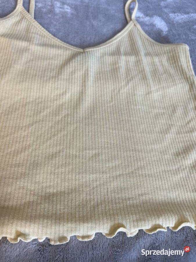 Top bluzka koszulka crop top na ramiączkach Jasło