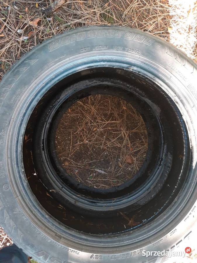 2 opony zimowe Bridgestone 2155517 bieżnik 6mm 4 Samochodowe Damiany