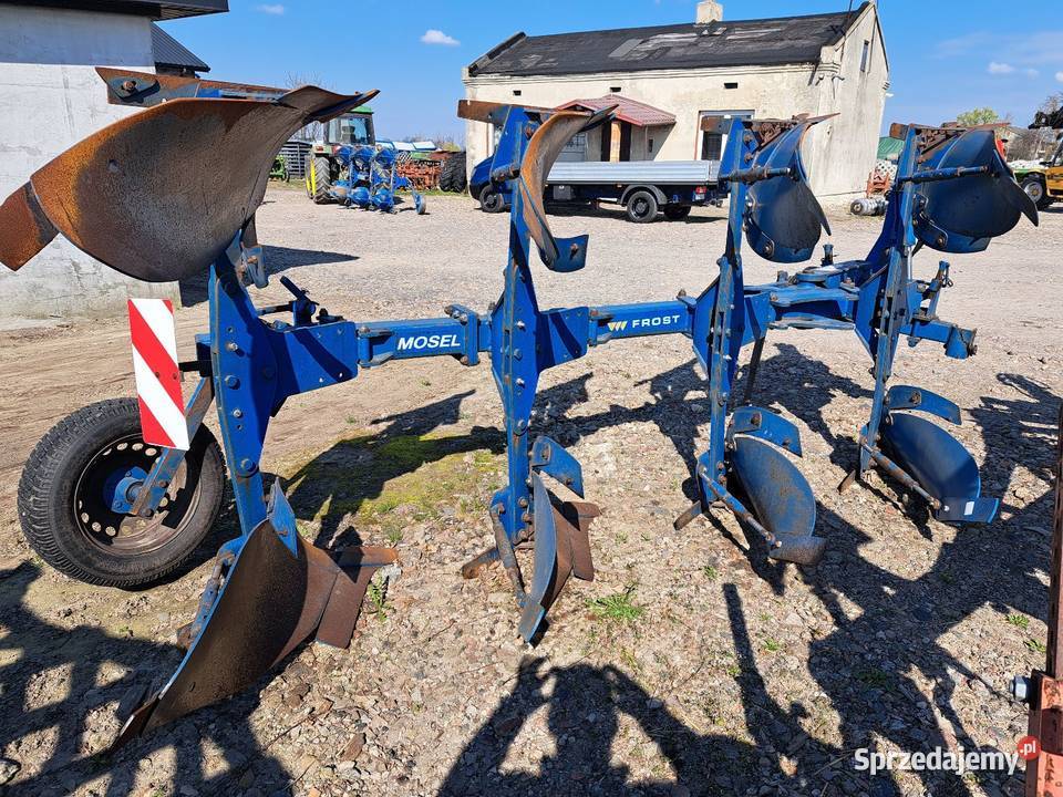Pług obrotowy FROST MOSEL 120 4 skiby lekki z Lemken Pługi wielkopolskie