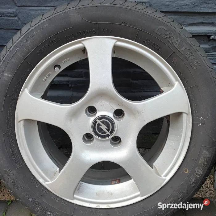 Felgi 16 4x100 z oponami letnimi 205x55