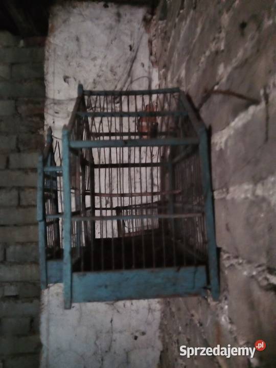 Sprzedam starą klatkę na ptaki śląskie Czeladź