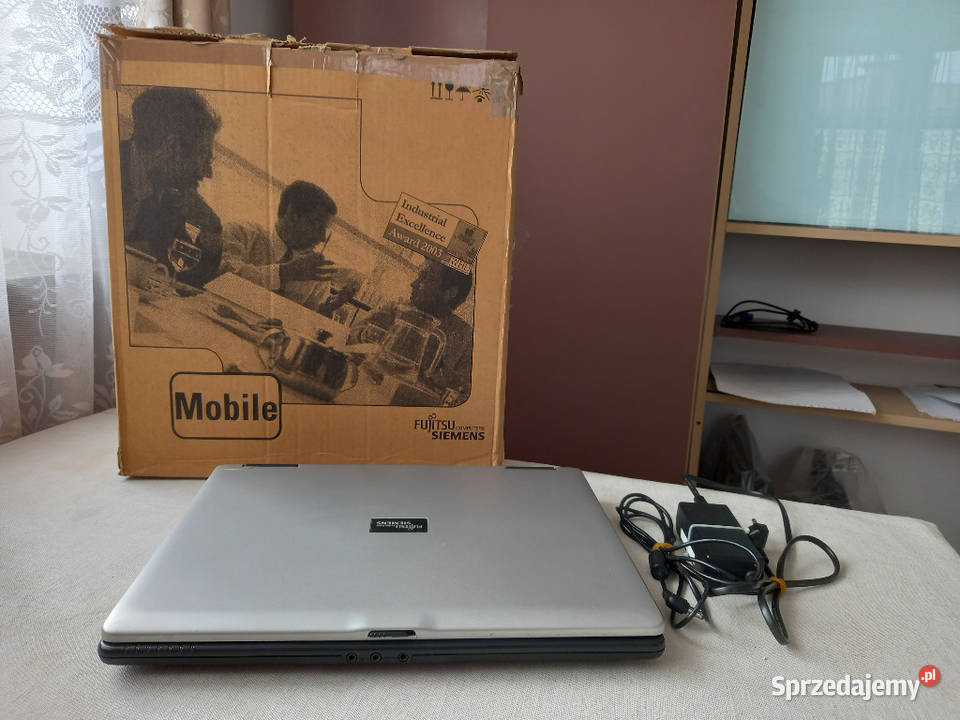 Retro laptop Fujitsu Siemens AMILO Pro V2065 lubelskie Tomaszów Lubelski sprzedam