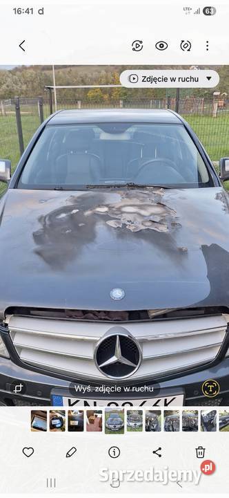 Mercedes Benz W204 C220 22 diesel 170 małopolskie