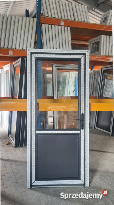 DRZWI Kacprzak 90x210 Drzwi ZEWNĘTRZNE PCV Siedlce