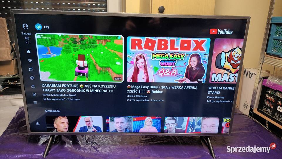 Samsung UE43RU7472 4K UHD Smart Gwarancja 6 mies Telewizory Kalisz