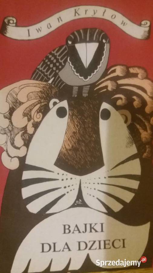 Bajki dzieci Kryłow ładnie ilustrowane książki mazowieckie Warszawa