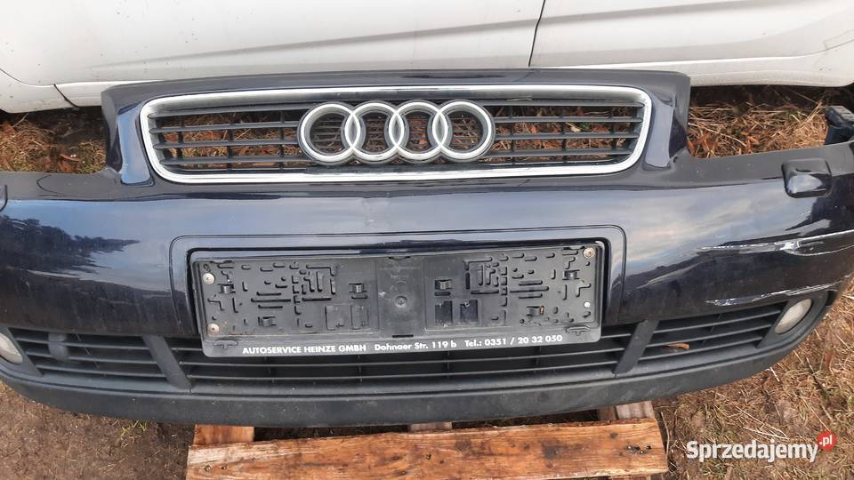 zderzak przedni przód Audi A3 8l spryski Zderzaki dolnośląskie Dębno