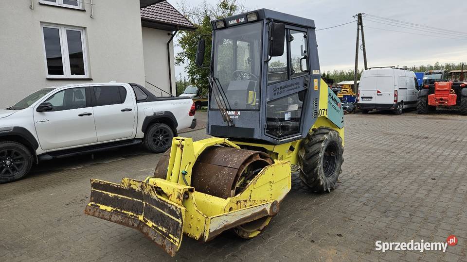 Walec Rammax RW3005SPT 35t kołekgładki pług Sochaczew