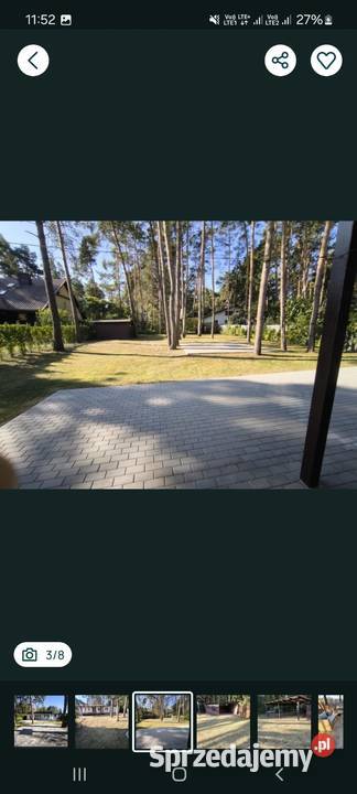 Działka leśno rolna Kolonia Ldzań woda