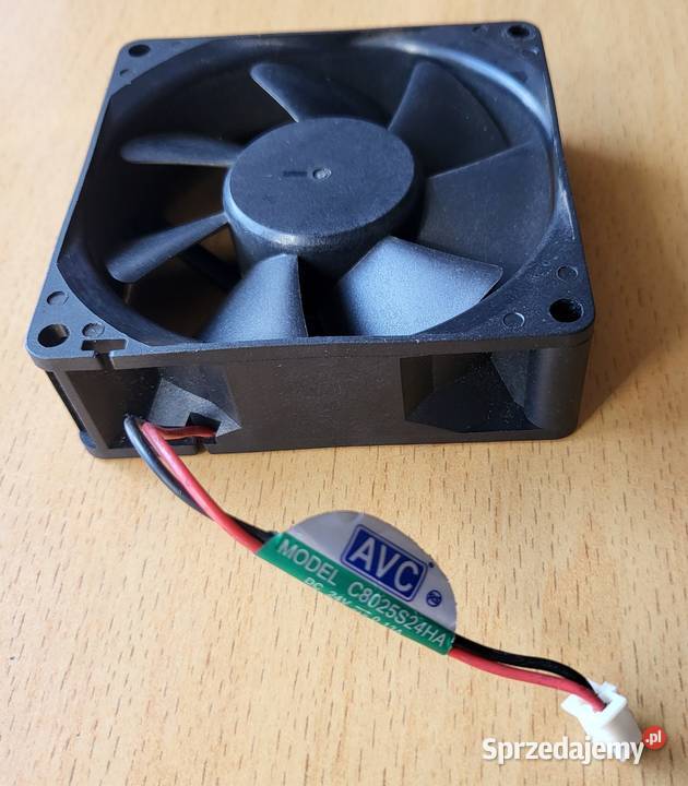 Zestaw 2x Wentylator AVC C8025S24HA 24V 80mm Włodawa