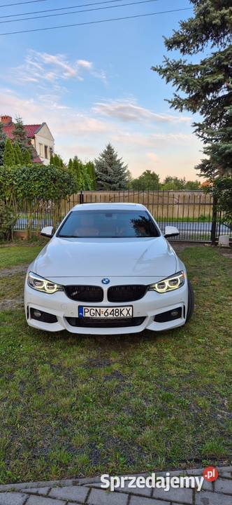 BMW Seria 4 420d xDrive M Sport Rok produkcji 2016 Gniezno