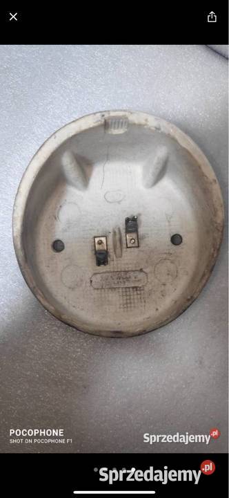 Stara lampa zewnętrzna skośna