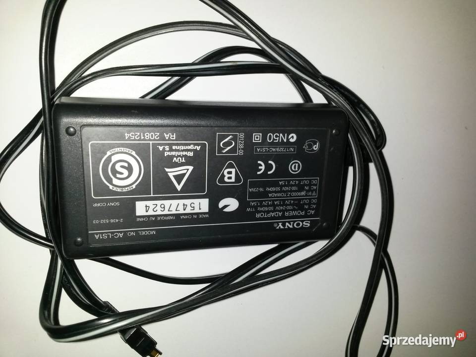 Oryginalna ładowarka  Sony AC-LS1A