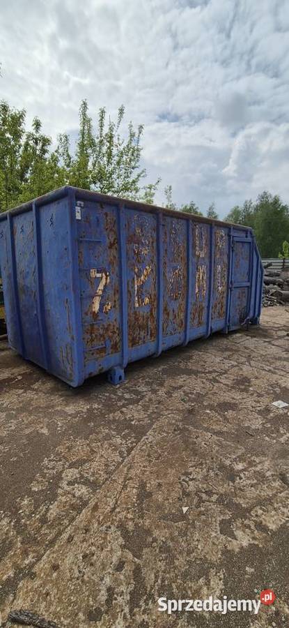 Kontener do złomu system BDF Wymienne nadwozia Ostrołęka sprzedam