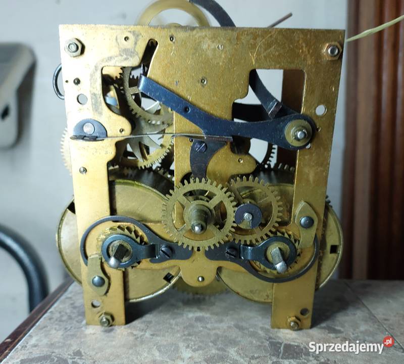 692 Mechanizm starego zegara ściennego Junghans pomorskie Tczew
