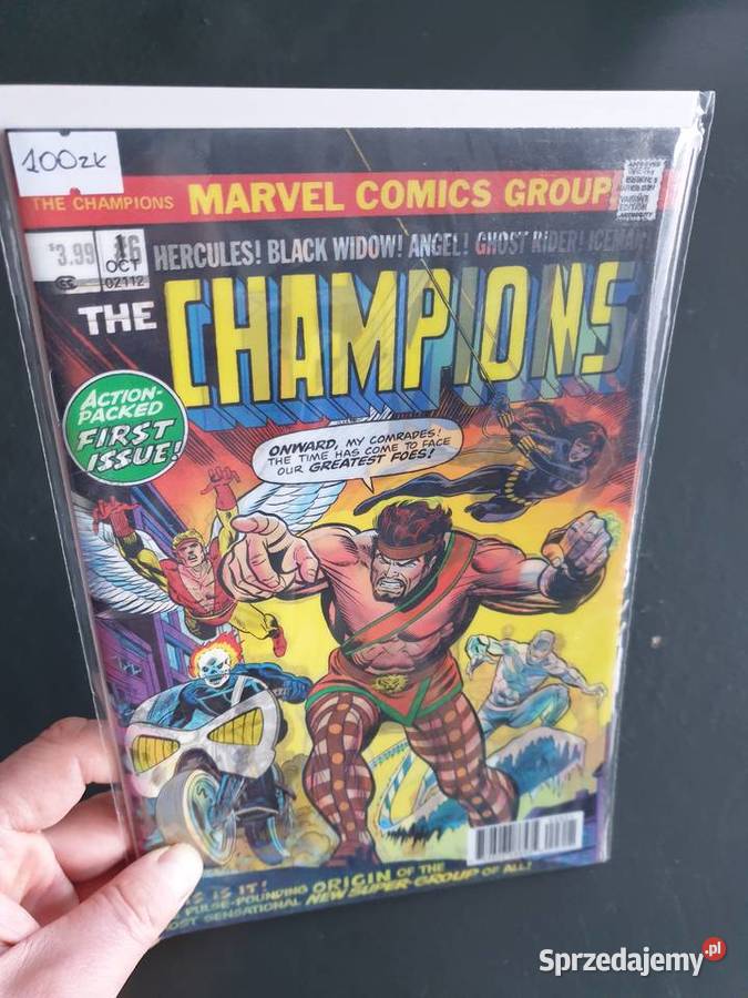 The Champions Hercules Black Widow Ghost Rider Gdynia