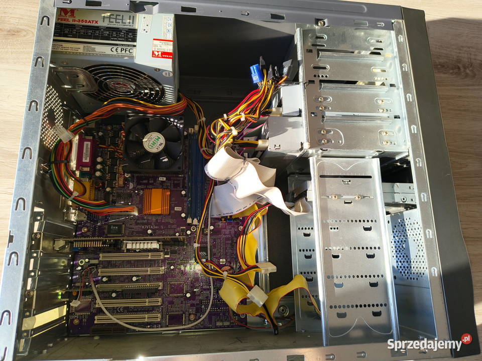 Komputer stacjonarny retro Duron 1200MHzECS Topola Wielka sprzedam