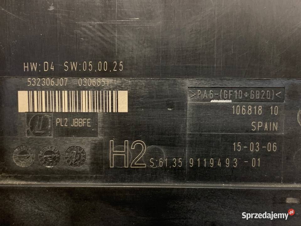 MODUŁ KOMFORTU BMW E87 9119493 Hatchback 0313 osobowe