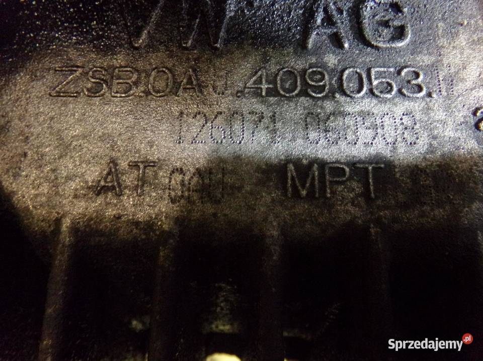 TIGUAN 20 TDI 10r 140 reduktor 0AU409053H Suków