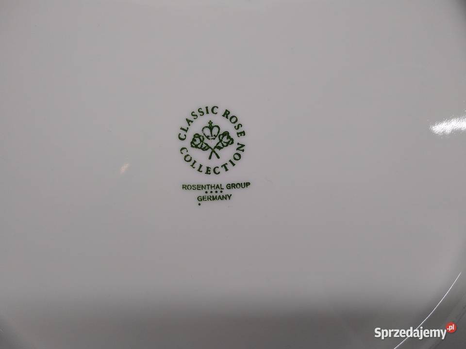 Unikat patera Rosenthal Biała Maria 33 Kalisz