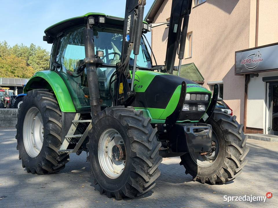 DeutzFahr Agrotron K120 Trima TUR K110 M620 k420 Deutz-Fahr mazowieckie Laskowiec