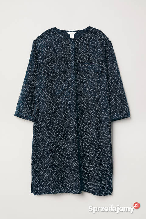 Sukienka prosta granatowa HM 46 3XL plus size Szczecin