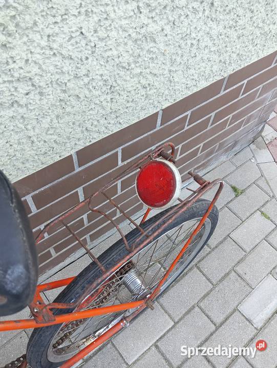 Rower składak Romet jubilat PRL zabytek stary Gdańsk