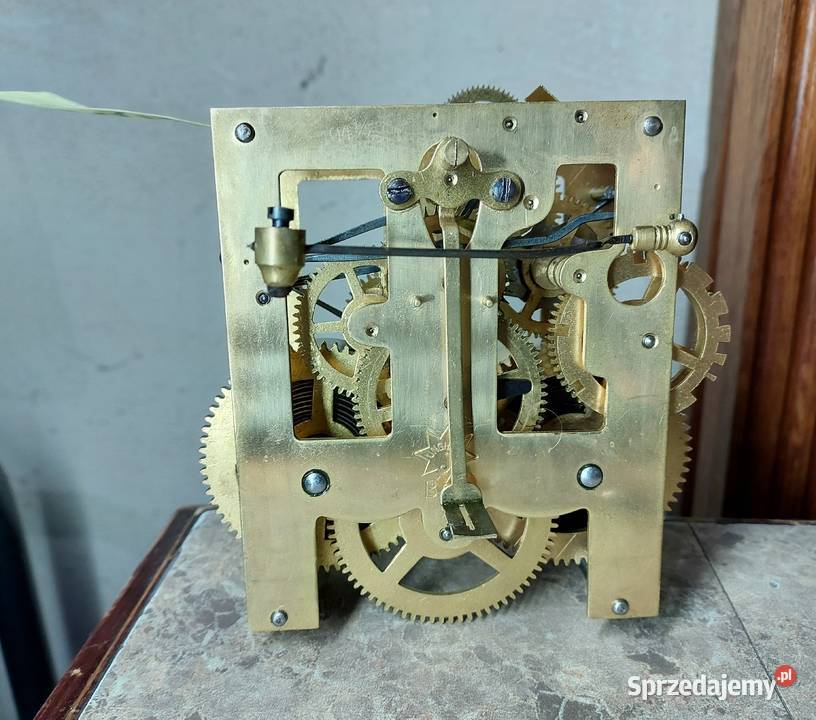 697 Mechanizm starego zegara ściennego Junghans Tczew sprzedam