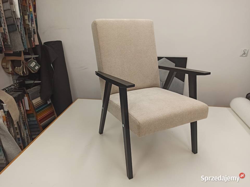 Fotel wypoczynkowy retro PRL vintage Radom