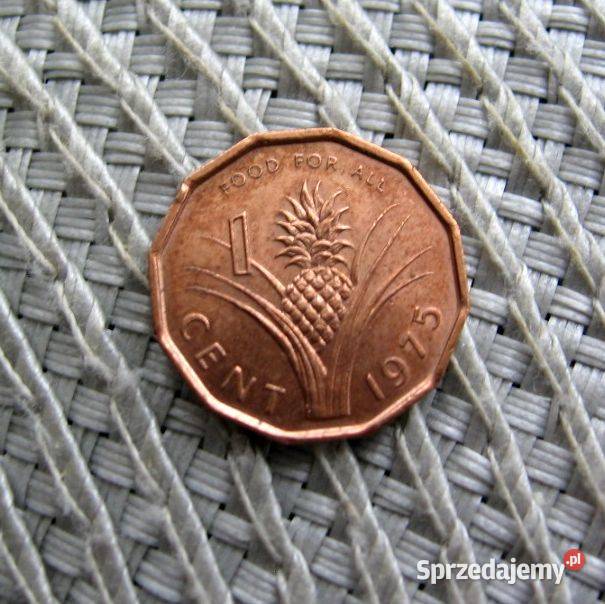 Eswatini Suazi 1 Cent 1975r FAO Ładna Kalisz