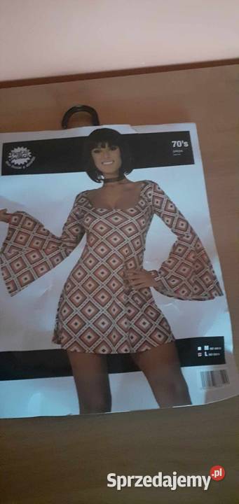Sukienka retro lata 70 Warszawa