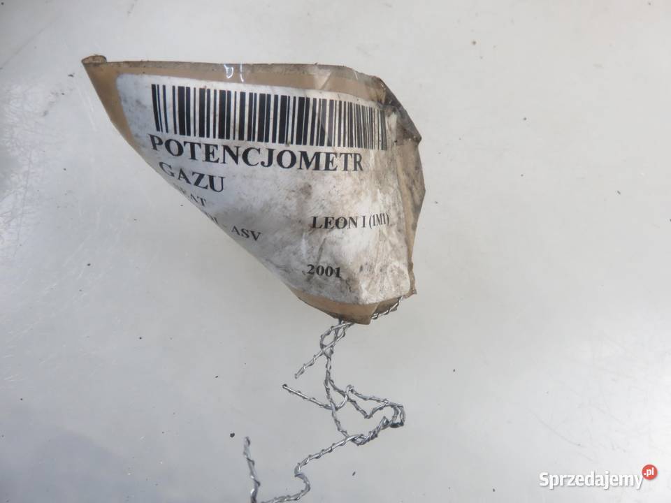 POTENCJOMETR GAZU SEAT LEON I 19 TDI 6Q1721503L