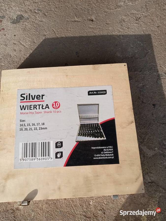 Wiertła stożkowe komplet