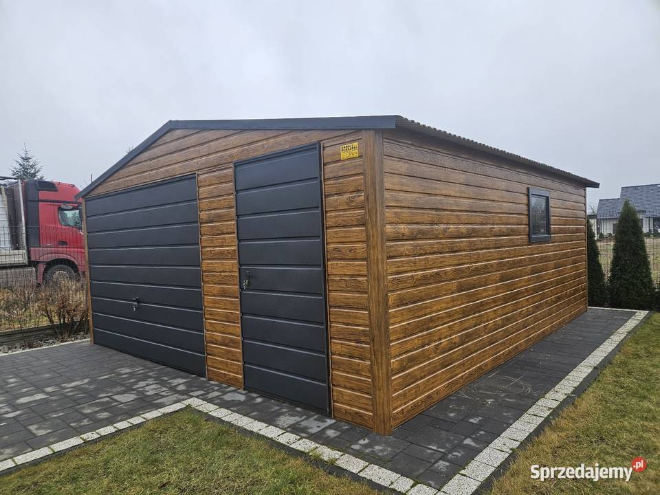 5x6 Garaze Blaszane Garaż Blaszany Blaszak