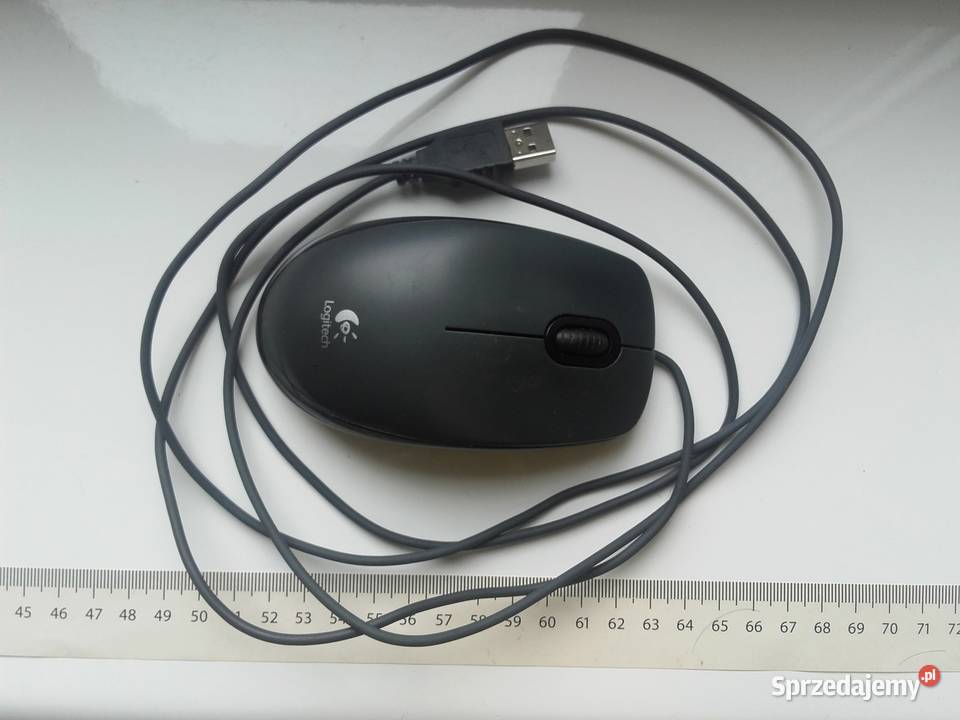 Myszka USB Logitech M100 sensor optyczny używana przewodowa Klawiatury i myszy Bydgoszcz sprzedam