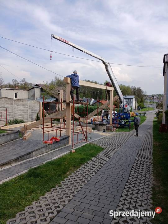 Dźwig Ciesielskodekarski 2718 Udźwig 800 Kraśnik sprzedam