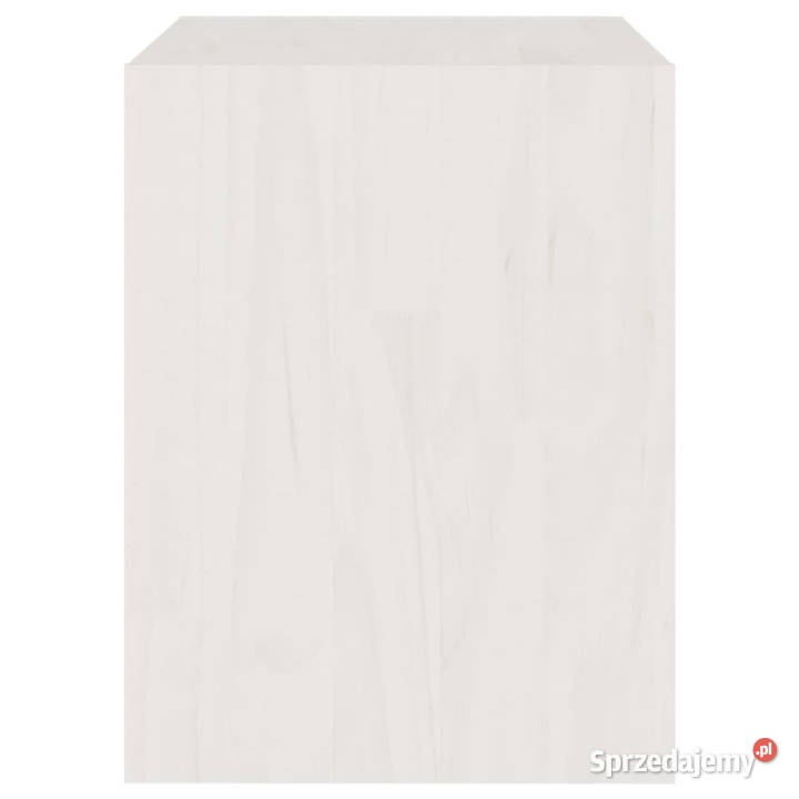 Szafki nocne 2 białe 40x305x40 lite drewno Warszawa