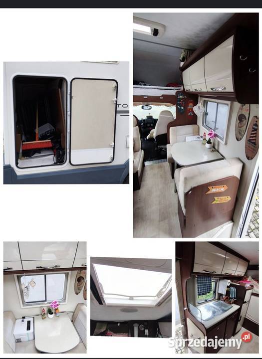 Kamper Alkowa Fiat Ducato 2013 roller team 7 pełny VAT Słupsk