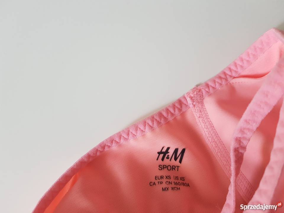 Top stanik sportowy HM XS Warszawa sprzedam
