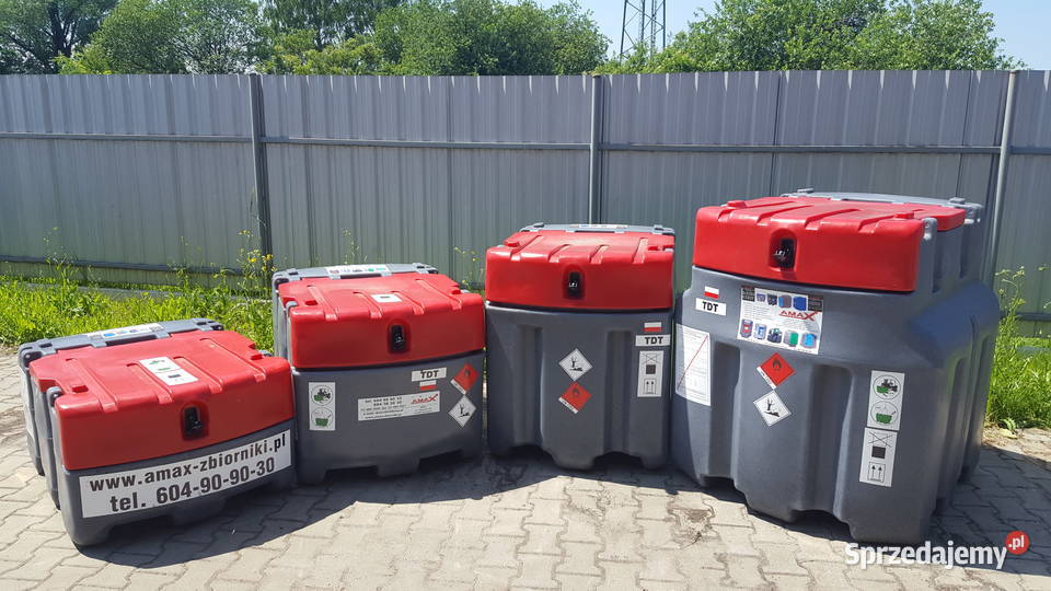 Zbiornik mobilny 250 litrów olej napędowy ropa Katowice